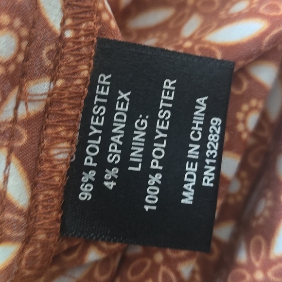 House of Harlow 1960 Vincenza Maxi Dress Geo Tile Print Size S - Picture 13 of 16